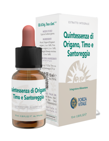 Origano Timo e Santoreggia quintessenza - 25% di SCONTO sul primo acquisto