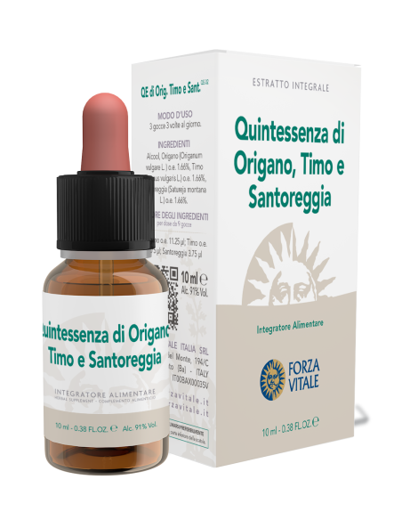 Origano Timo e Santoreggia quintessenza - 25% di SCONTO sul primo acquisto