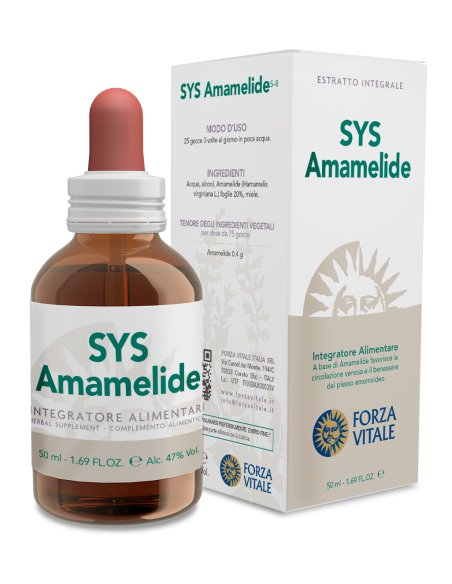 SYS amamelide - 25% di SCONTO sul primo acquisto