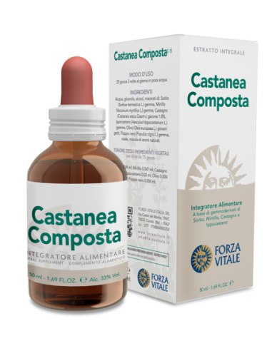 Castanea composta - 25% di SCONTO sul primo acquisto