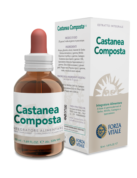 Castanea composta - 25% di SCONTO sul primo acquisto