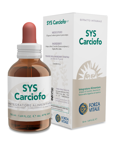 SYS carciofo - 25% di SCONTO sul primo acquisto