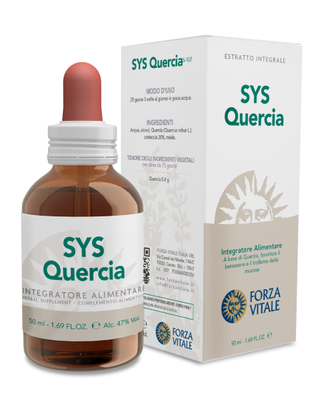 SYS quercia - 25% di SCONTO sul primo acquisto