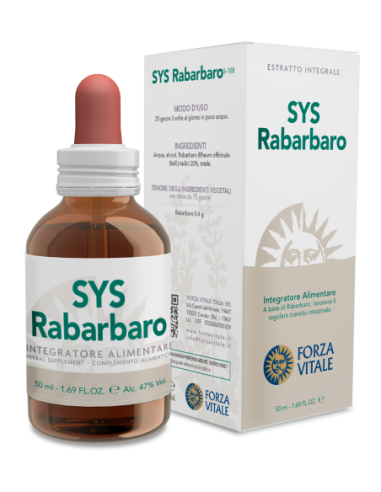 SYS rabarbaro - 25% di SCONTO sul primo acquisto