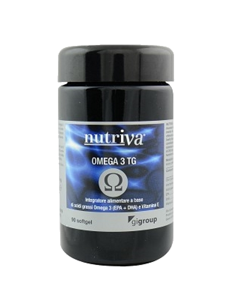 Nutriva Omega 3  a base di acidi grassi omega 3 (EPA + DHA).