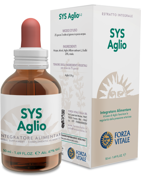 SYS  aglio  - 25% di SCONTO sul primo acquisto