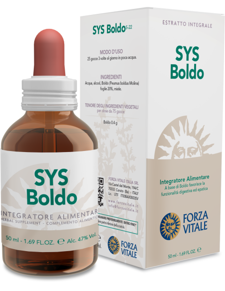 SYS  boldo  - 25% di SCONTO sul primo acquisto
