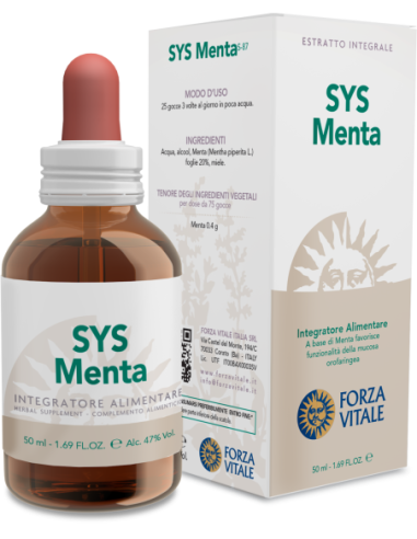 SYS  menta  - 25% di SCONTO sul primo acquisto