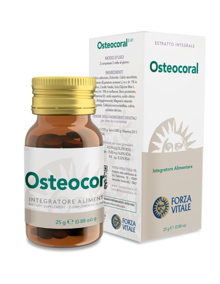 Osteocoral - 25% di SCONTO sul primo acquisto