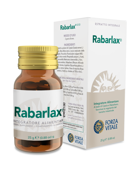 Rabarlax - 25% di SCONTO sul primo acquisto
