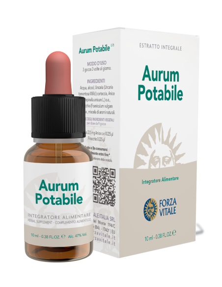 Aurum potabile - 25% di SCONTO sul primo acquisto