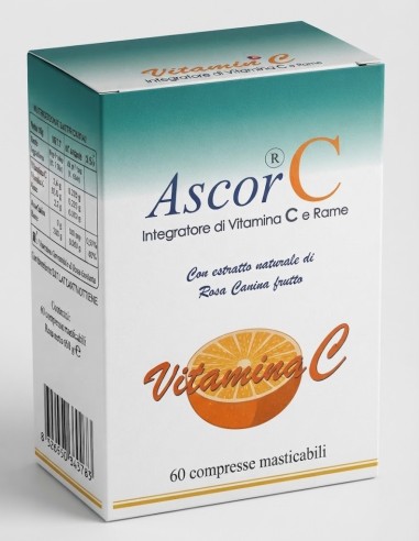 ASCOR C con Vitamina C e Rame